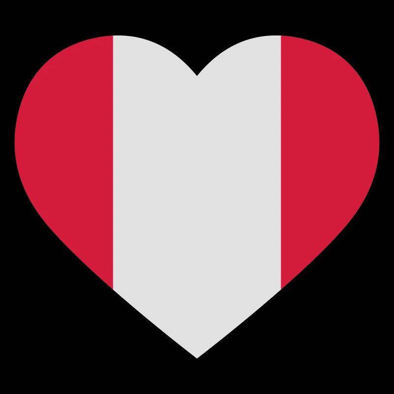 Drapeau Coeur du Pérou