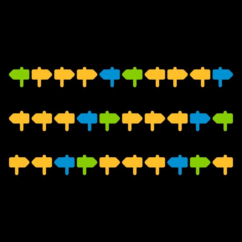 signposts direction left right