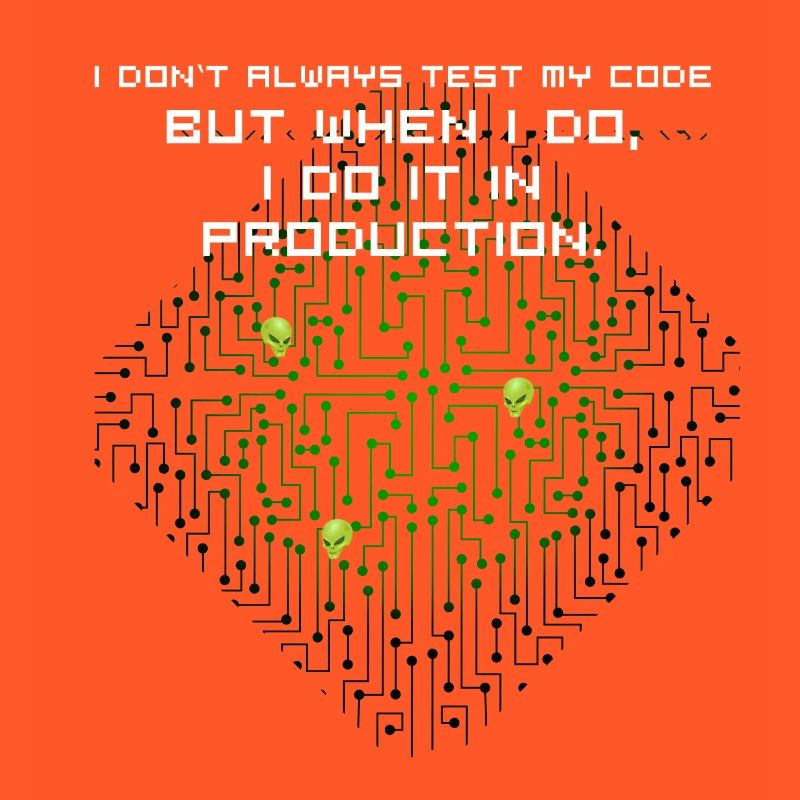 test code nerd joke proverbe pc programmeur geek i