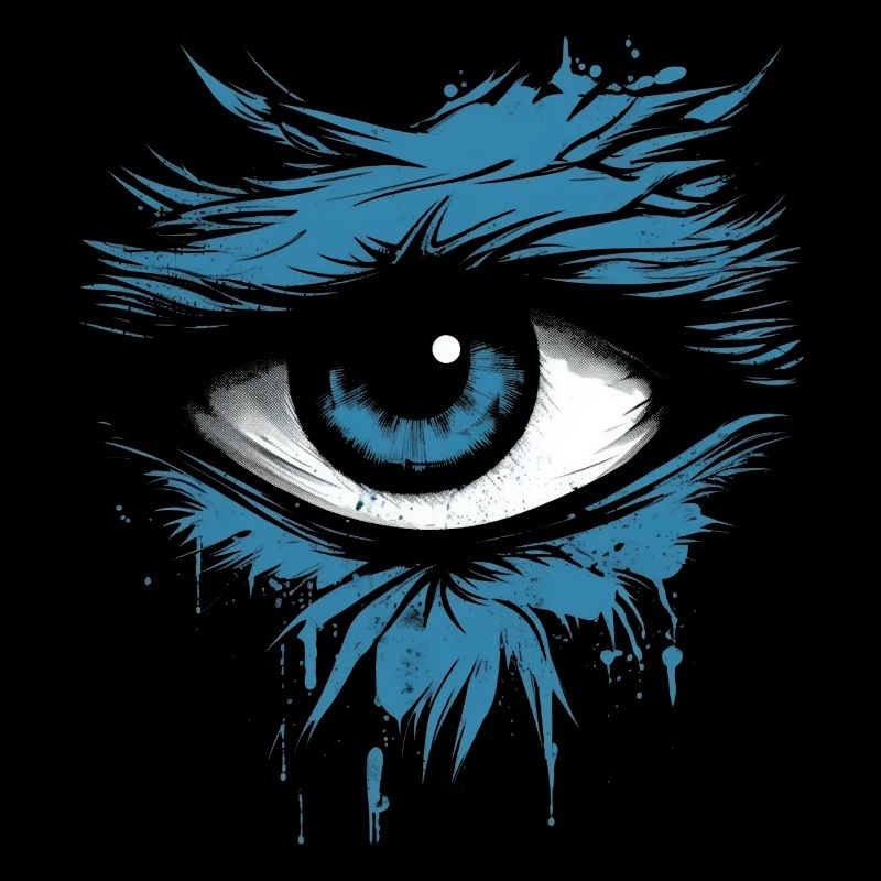 The Mysterious Eye. A look from the Dark.