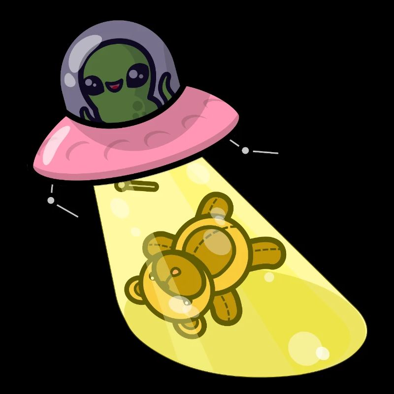 Teddy kidnapped by UFO Uap