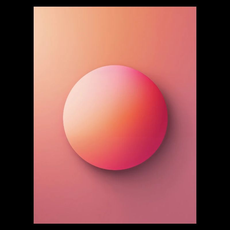 Coucher de soleil abstrait