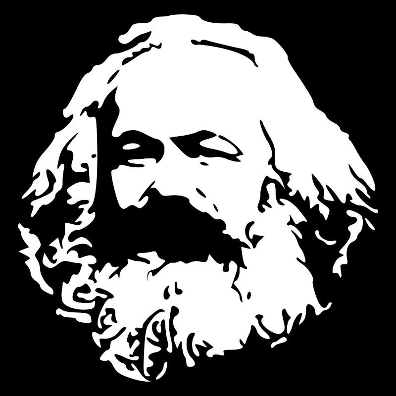 Karl-Marx-Schablone