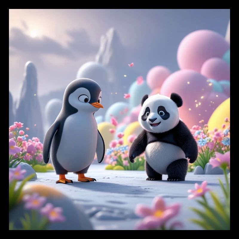 BÄR UND PINGUIN