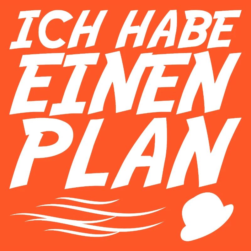 ich habe einen Plan DDR Nostalgie Geschenk