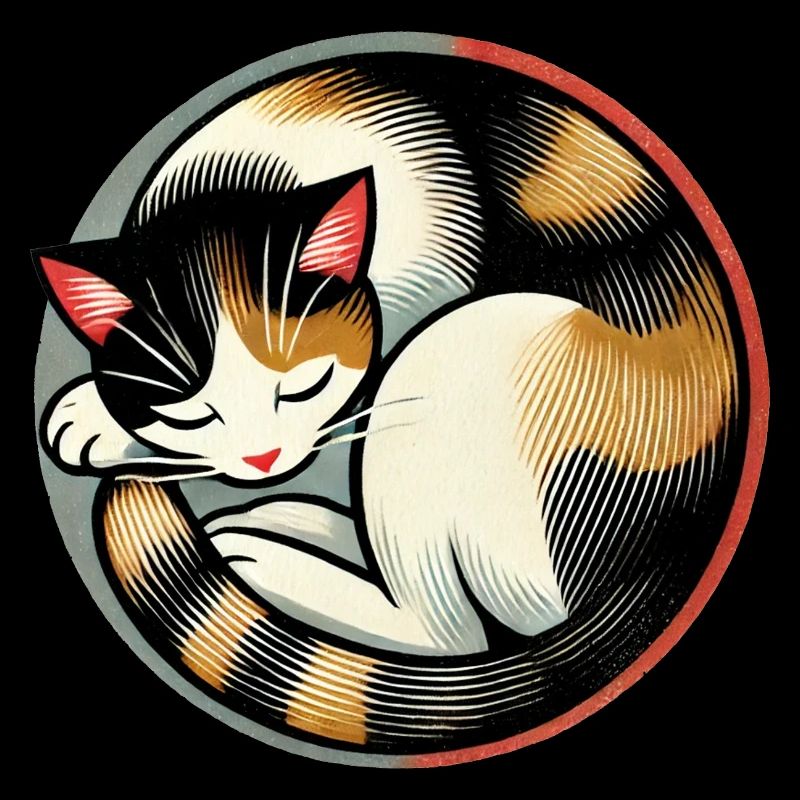 Chat calicot