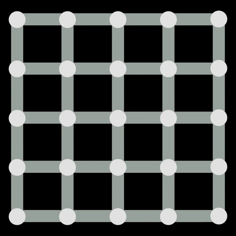 Optische Illusion, Finde den schwarzen Punkt!