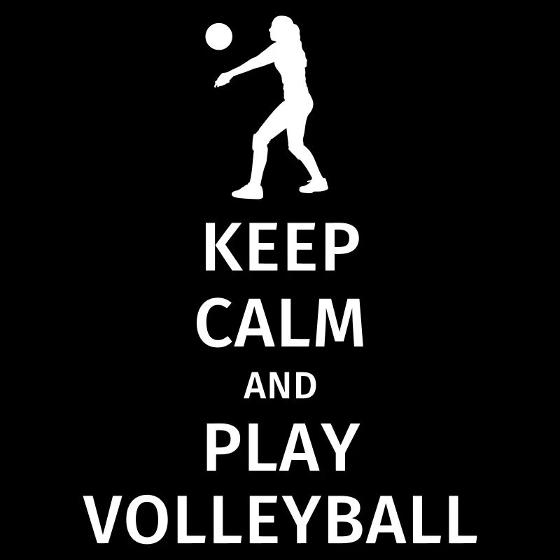 keep calm and play volleyball