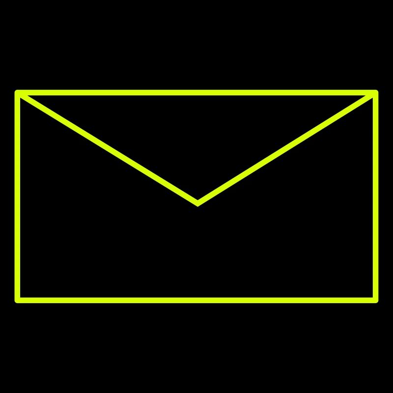 Letter envelope vector
