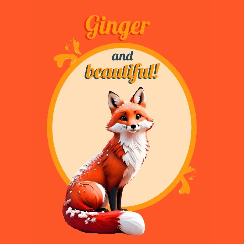 This beautiful and red fox