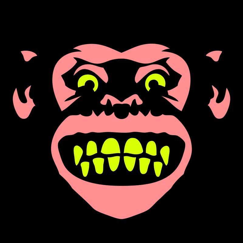 monkey monkey Grimasse 8