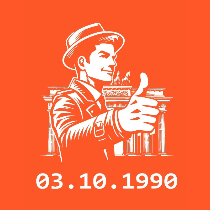 German Unity Design – 03 octobre 1990