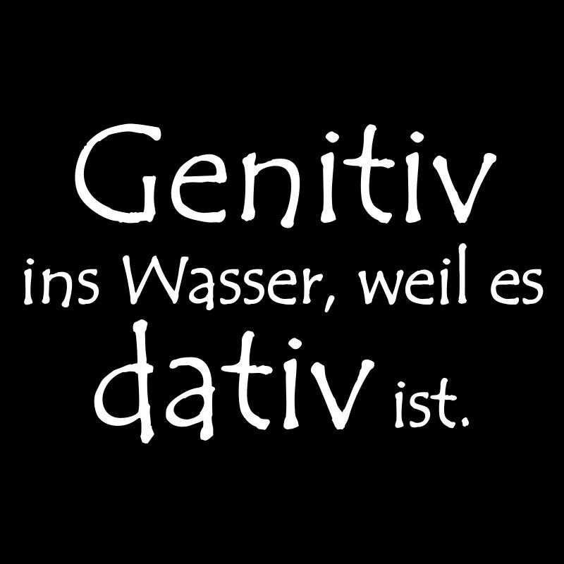 Vs. genitive. dative