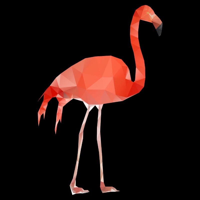 Flamingo Low Poly