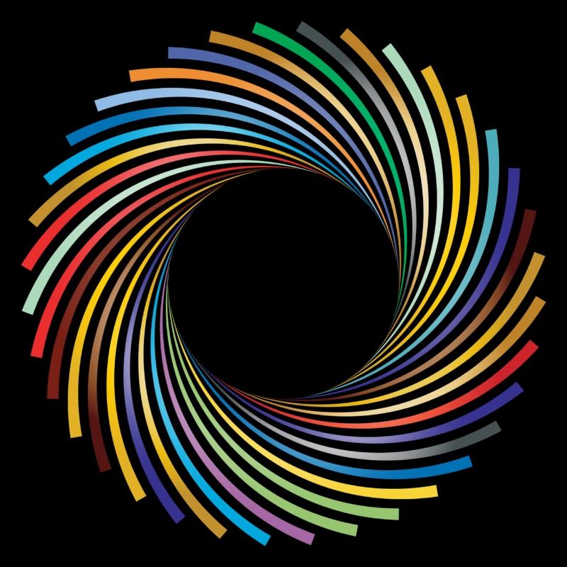 Caméra diaphragme abstrait