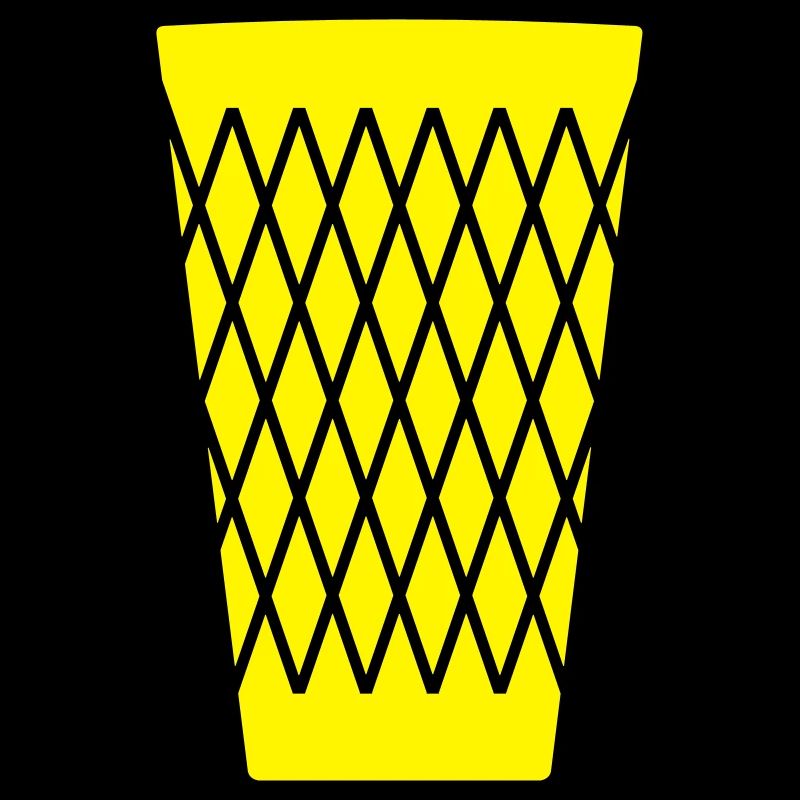 Apfelwein Glas Geripptes