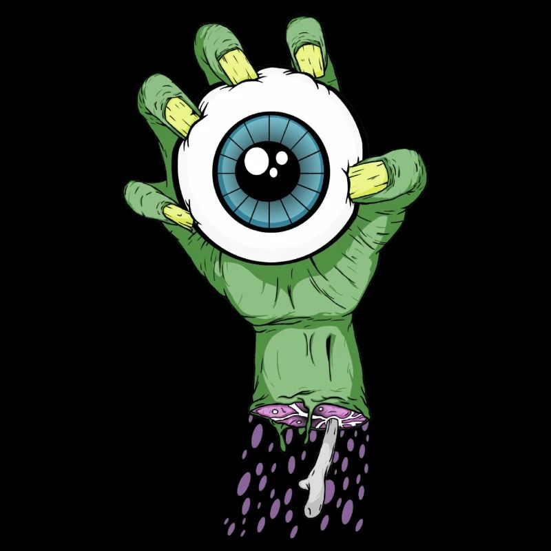 Oeil de zombie