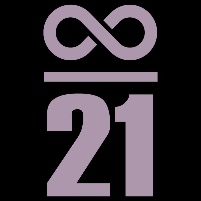 Infinite by 21 million Bitcoin