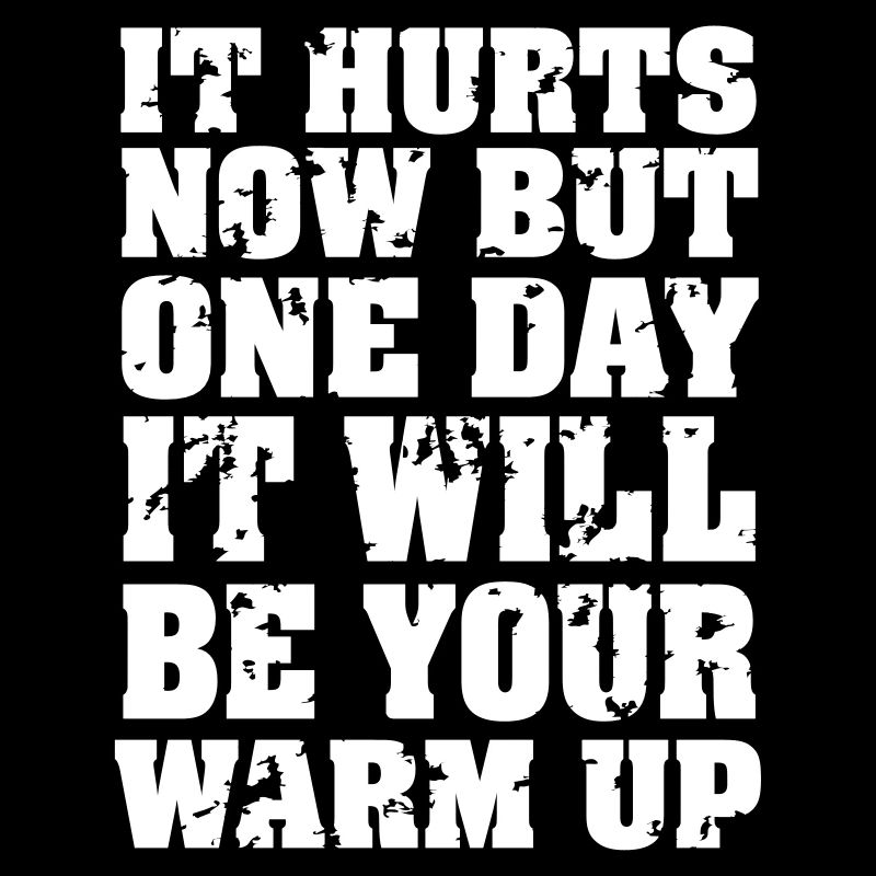 It Hurts Now...