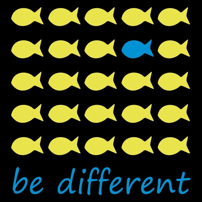 Be different