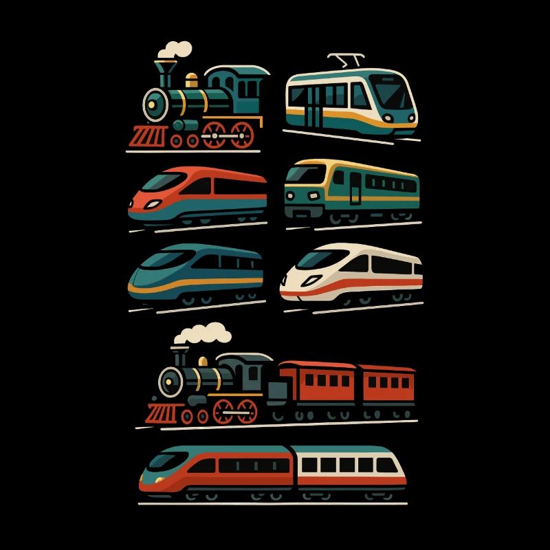 Züge Design – Retro trifft Highspeed