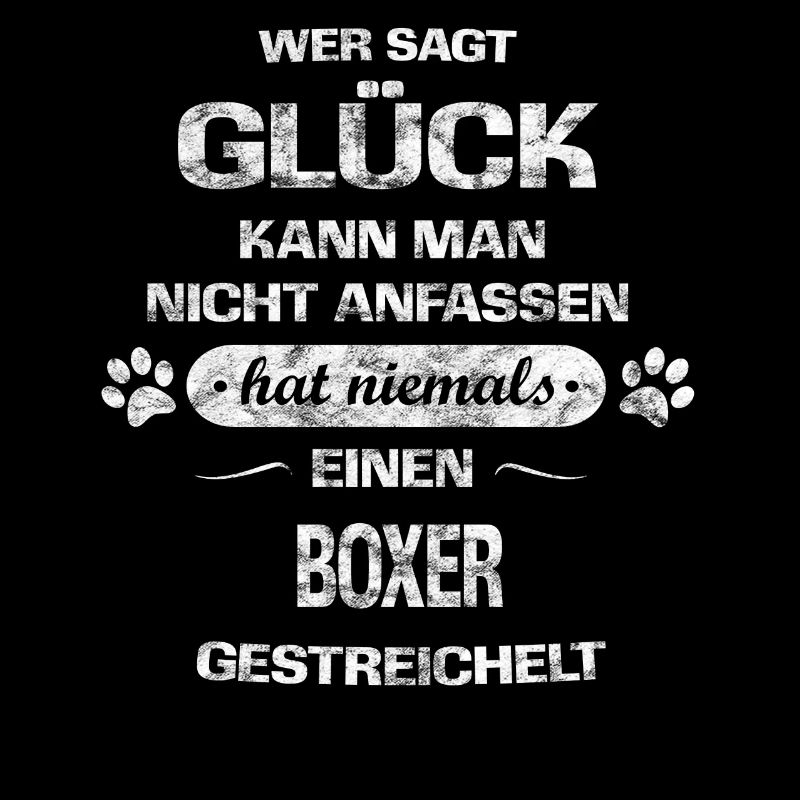Hund Glueck BOXER