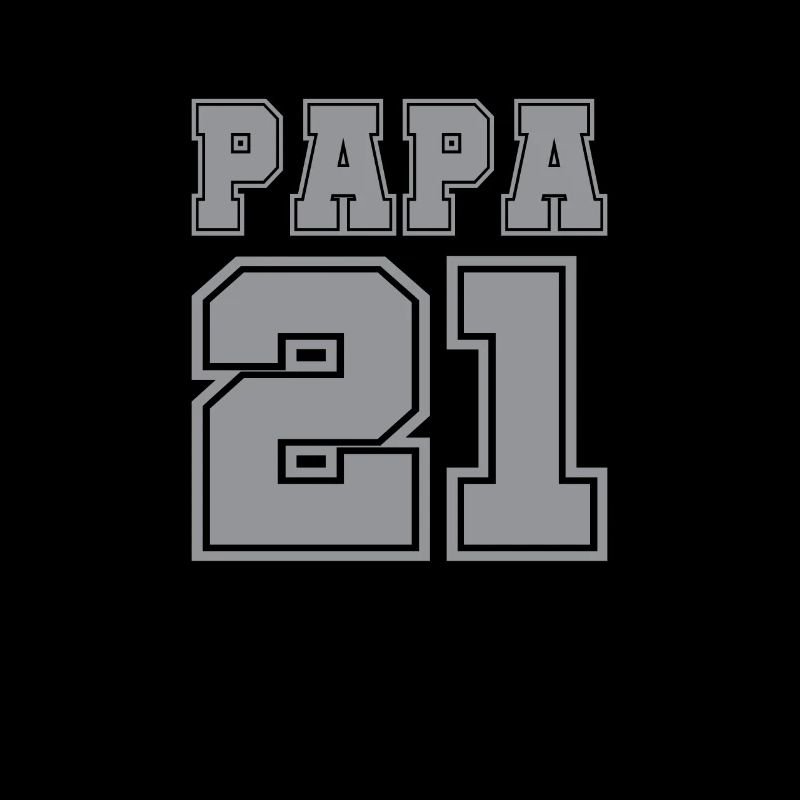 Papa 2021 Werdender Vater Geschenk Geschenkidee