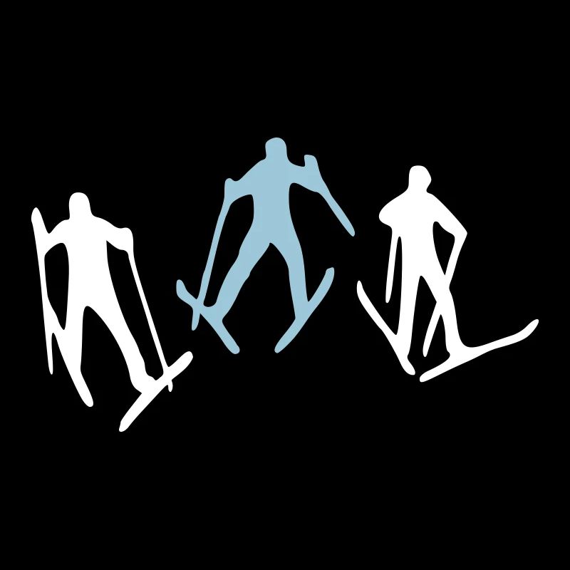 Ski Langlauf Skiläufer