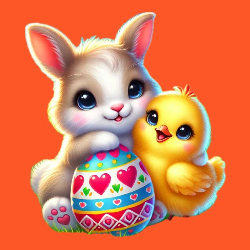 Easter Bunny Chick Egg