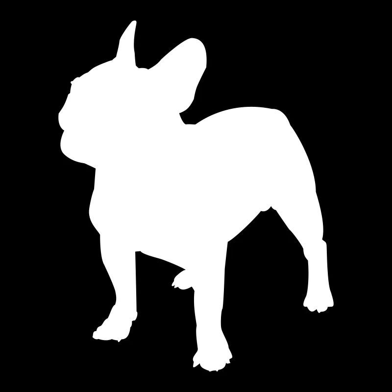 Bouledogue silhouette