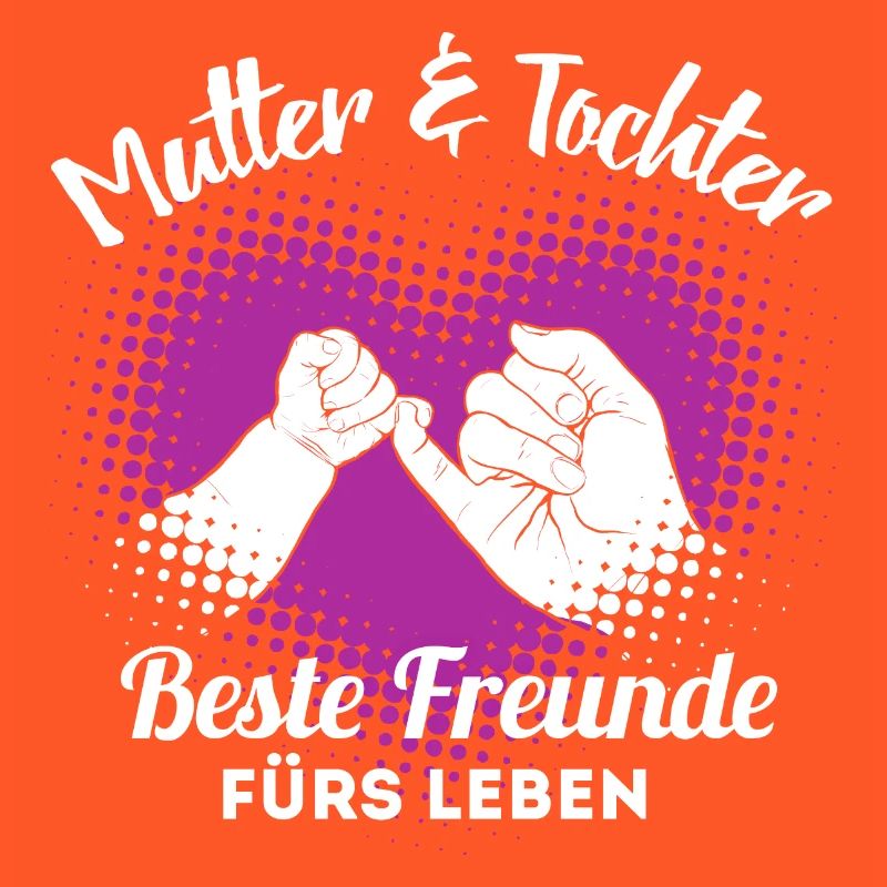Mutter Tochter Beste Freunde Muttertag