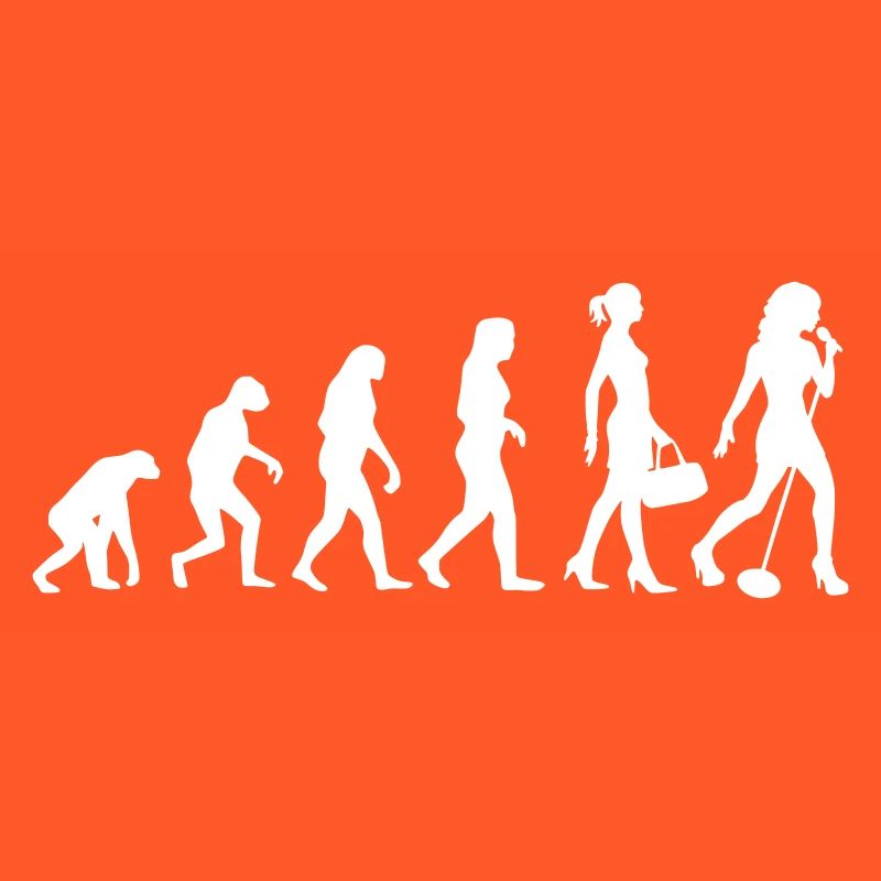 Évolution de la chanteuse de rock
