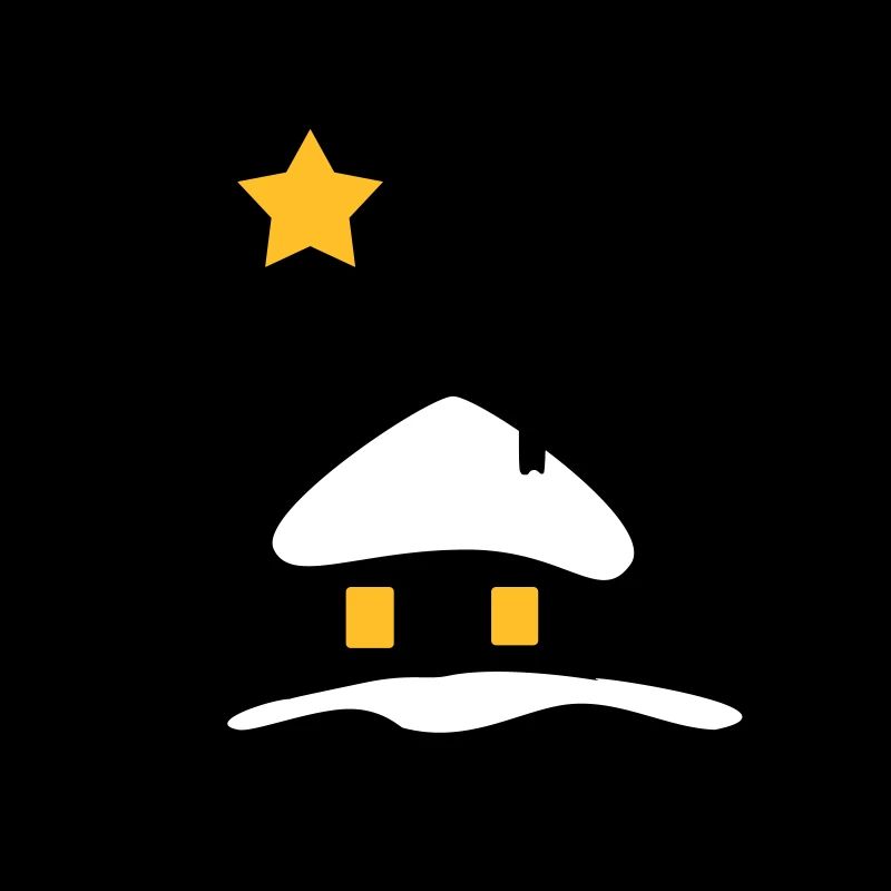 Maison de Noël au Pôle Nord