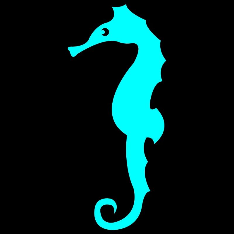 seepferdchen silhouette