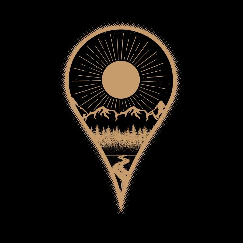 Maps mountains location