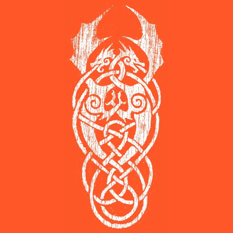 white dragon knot