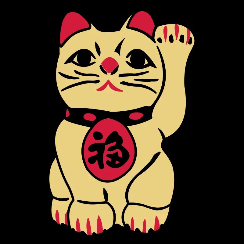 maneki neko - Winkende Glückskatze