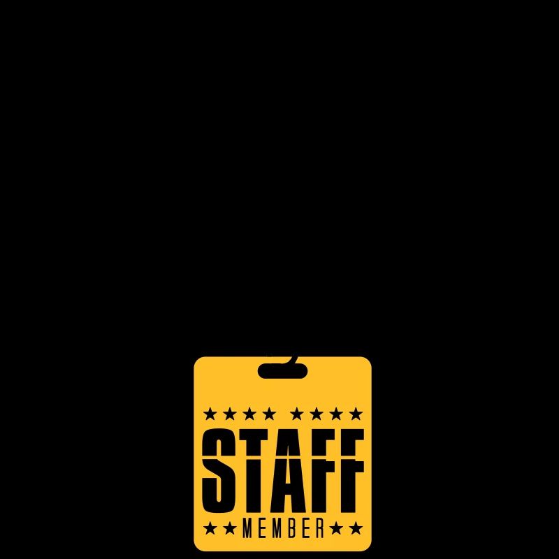 trailer badge staff member crew member mitar