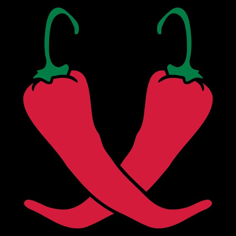 2 Chili Chilli Peperoni Scharf Hot