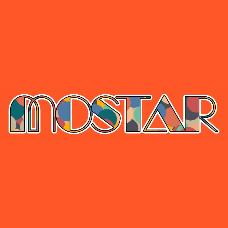 Mostar Retro Pop Typography