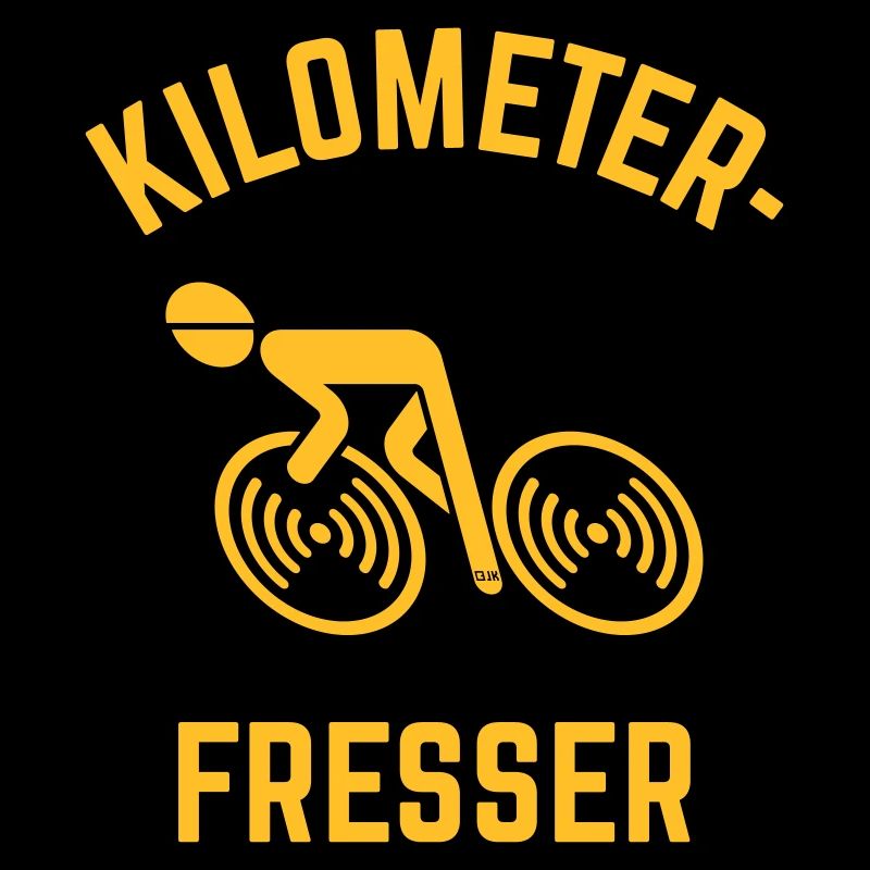 Kilometerfresser Rennradfahrer (Rennrad / L<–R)
