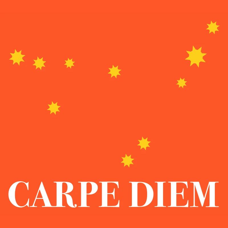 Carpe Diem nutze den Tag Sternbild Steinbock Deneb
