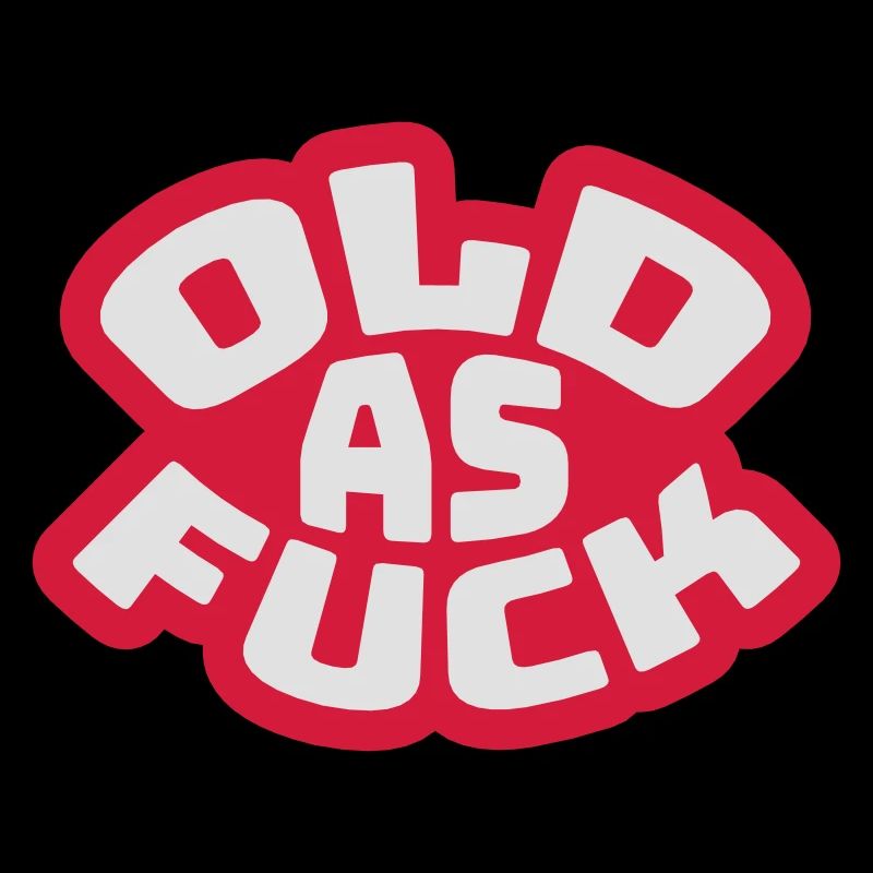 old AF Text Logo