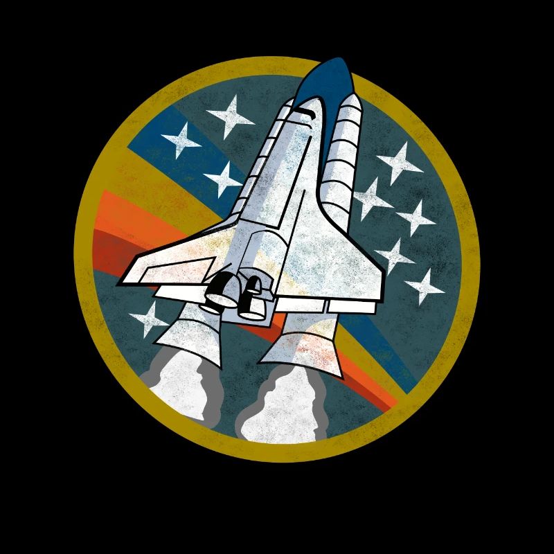 Lancement de Spaceshuttle - Maillot de lancement de la navette spatiale