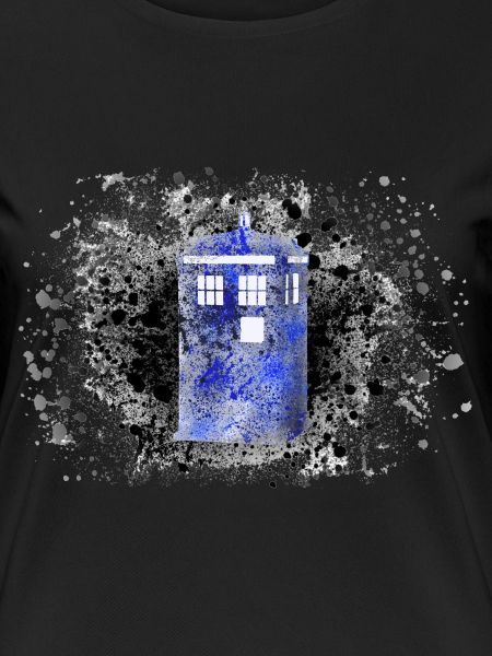 Tardis Paint Splatter