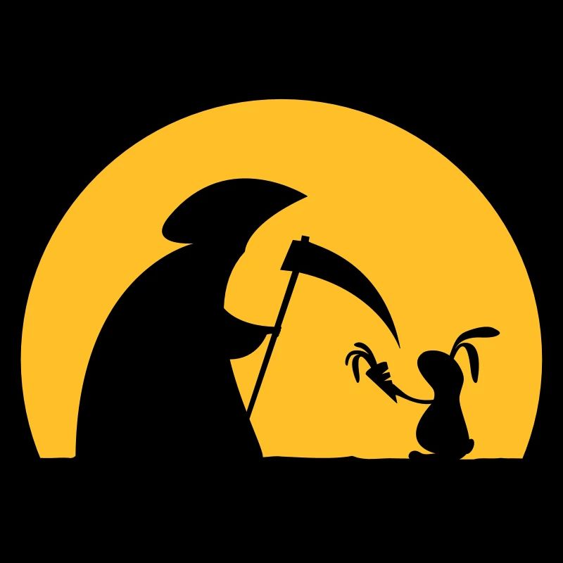 Bunny rabbit carrot death reaper bunny carrot