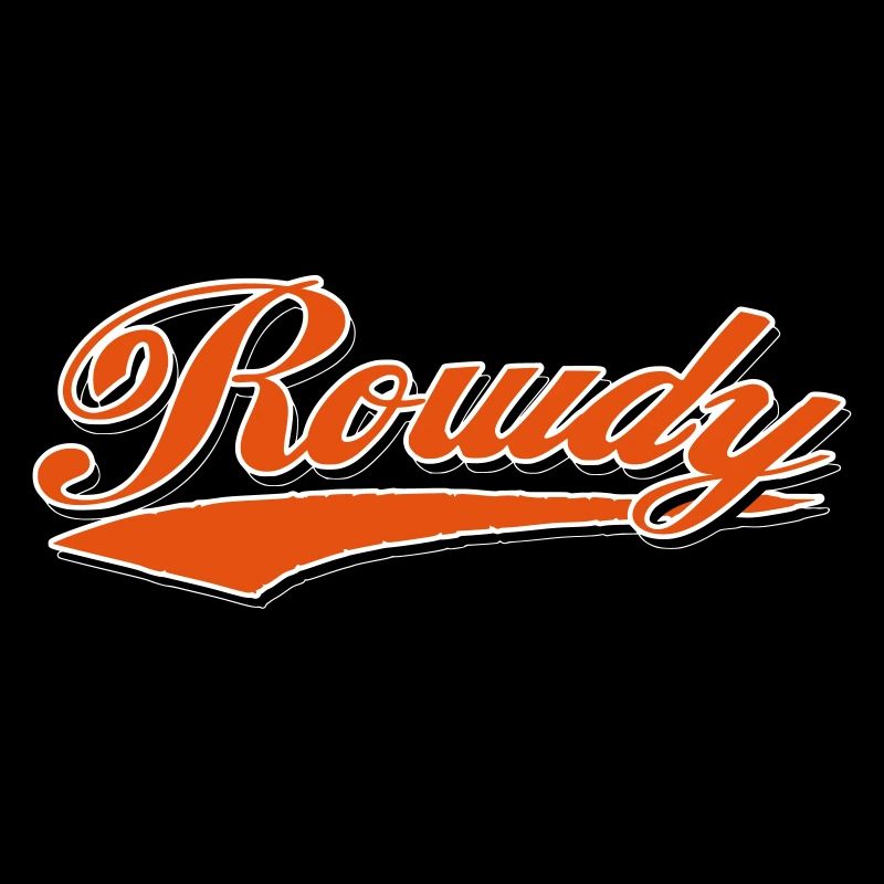 rowdy thief bandit sticker motorcycle biker custom