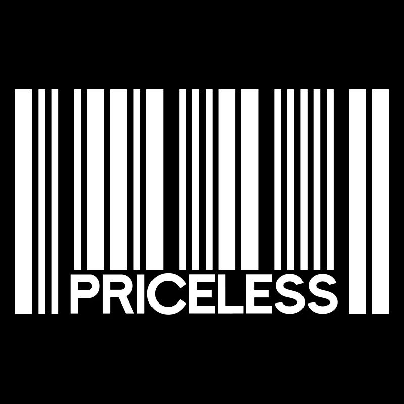 Code à barres inestimable Prix