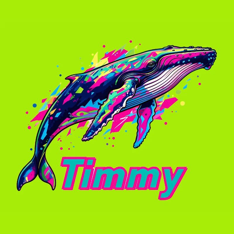 Neonwal Timmy Graffiti
