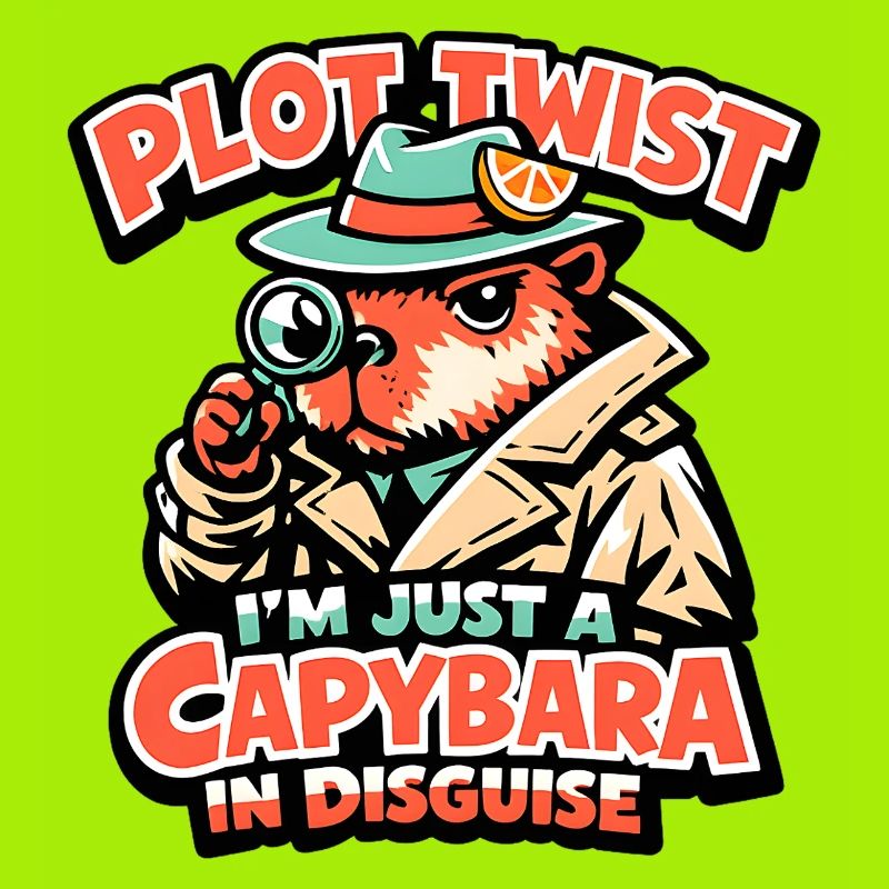 Plot Twist Capybara Detective
